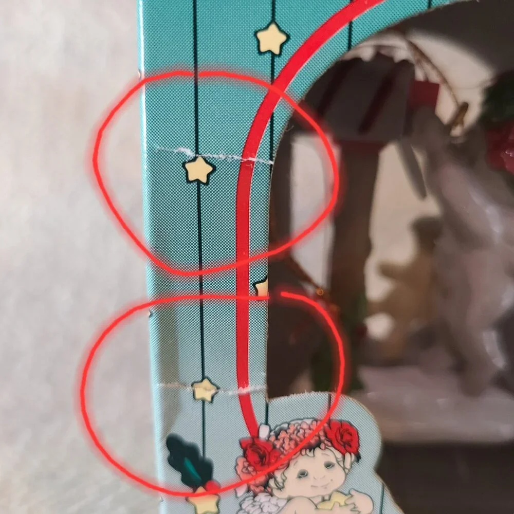 Vintage Cavanagh Dreamsicles Cherub Christmas ornament- 1997